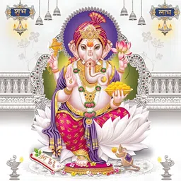 PnF Black & White Paper Religious Wall Painting-picture-26