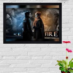 Gallery99 Blue & Brown TPrinted Framed Wall Art-image-78