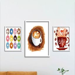 SAF White 3 Pieces Painting Wall Art-image-32