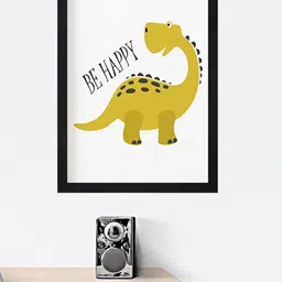 Gallery99 White & Yellow Printed Framed Wall Art-33
