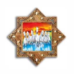PnF Brown & Orange Wooden Birds and Animals Wall Art-image-58