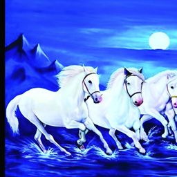 British Terminal Blue & White High Quality Printed Waterproof Wall Sticker-image-97