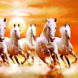 Wallpics White & Orange Birds & Animals Printed Water Proof Wall Poster-image-90