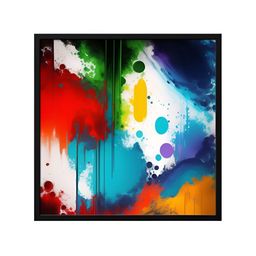 999Store White & Black Canvas Abstract Painting Wall Art-picture-39