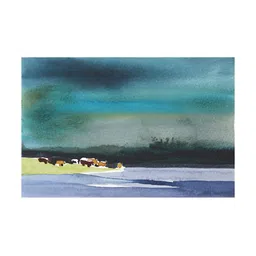 Inephos Blue And Green 1 Piece Printed Canvas Wall Art-image-22