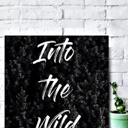 Gallery99 Black & White Into the Wild Textured Wooden Wall Art-15