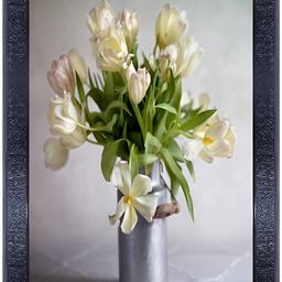 PnF Black & Green Floral Wooden Painting Wall Art-picture-45
