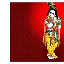 Wallpics Red & White Religious Wall Poster-image-77