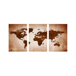 999Store Brown 3Pcs Canvas Other Wall Paintings-picture-31