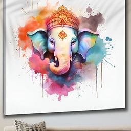 SAF White & Orange Religious Wooden Wall Art-image-56