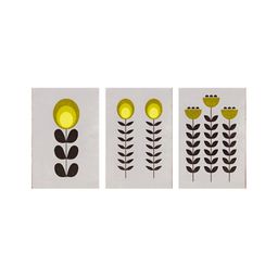 999Store Grey & Black 3 Piece Floral & Botanical Canvas Wall Arts-picture-40