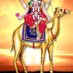 Wallpics Yellow & Red Religious Wall Poster-17