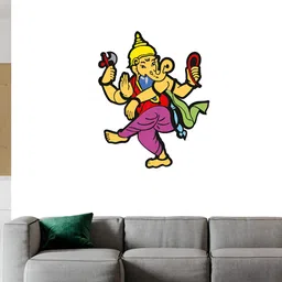 Wallpics White & Mustard Religious Wall Poster-image-40