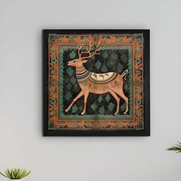 SOWPEACE Green & Brown Birds & Animals Canvas Wall Art-picture-23