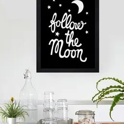 Gallery99 Black & White Textured Paper Framed Wall Art-image-84