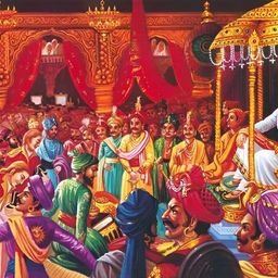 PnF Black & Red Religious Wooden Paintings Wall Art-picture-16