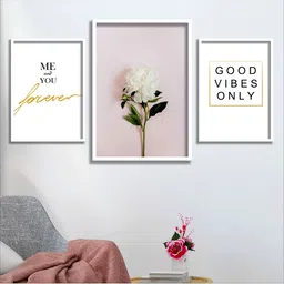 SAF Set Of 3 Modern Art Digital Reprint Wall Art-2