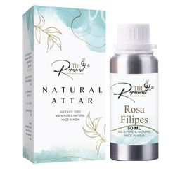 THE RUPAWAT Perfumery House Rosa Filipes Natural & Alcohol Free Attar - 50 ml-image-78