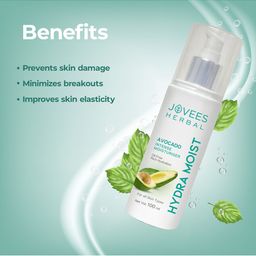 Jovees Hydra Intense Lightweight & Non Greasy Moisturiser with Avocado & Chamomile Extract image 5
