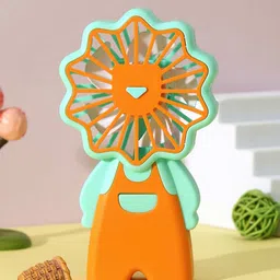 Spiaty Flower Shape Rechargeable Handheld & Desktop Mini USB Fan-53