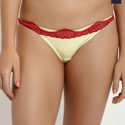 LULU & SKY Pack Of 2 Self Design Lace Anti Microbial Bikini Briefs-image-42