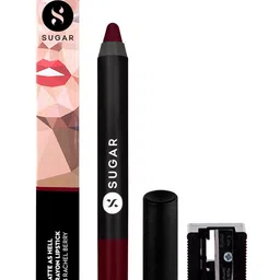 SUGAR Matte As Hell Crayon Lipstick with Sharpener - Rachel Berry 24 image 5