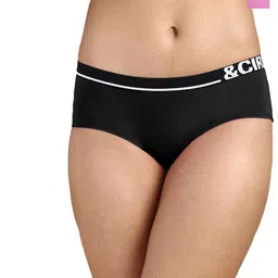 &CIRCUS Pack of 3 Full Coverage Mid Rise Soft MicroModal Hipster Briefs-picture-1