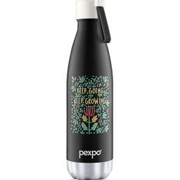 Pexpo Black & Green Stainless Steel  24 Hrs Hot & Cold Water Bottle 500ML-image-43