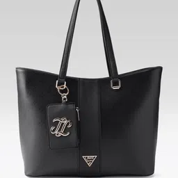 LAVIE Signature Textured Structured Shoulder Bag With Pouch-2