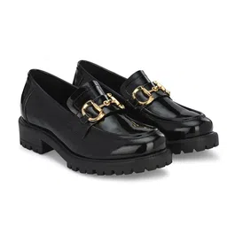CARLO ROMANO Women High-Top Round Toe Leather Block Heeled Boots-43
