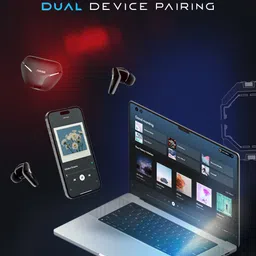NOISE MVP 102 Truly Wireless Bluetooth Earbuds with Dual Pairing - Onyx Black image 3