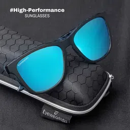 Eyewearlabs Lens & Wayfarer Sunglasses With Polarised Lens CBlueGoblinSC2EL1136 image 2