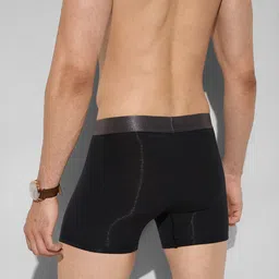 MODERN CREW Men Pack of 3 Premium Micro Modal Trunks MC3-T-002-CL-JB-WT-BL-S image 5