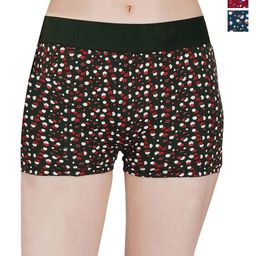 arLa APPAREL Pack Of 3 Anti Bacterial Floral Printed Pure Cotton Boy Shorts Briefs-image-47
