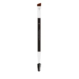 ANASTASIA BEVERLY HILLS Blakck & Silver-Toned Dual-Ended Angled Brush - 7B-25