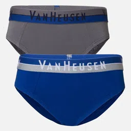 Van Heusen Boys Pack Of 2 Pure Cotton Anti-Bacterial Basic Briefs IKIBBR2BQ21002-13
