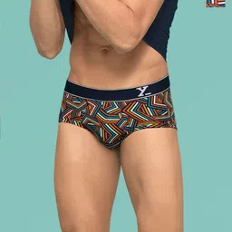 XYXX Men Pack of 2 Relaxed Fit Printed Parallax Intellifresh Cotton Brief-picture-28