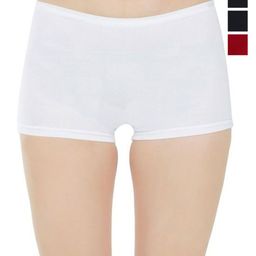 arLa APPAREL Pack Of 4 Seamless Pure Cotton Boy Shorts Briefs-image-108