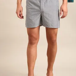 Joven Pack of 2 Checked Pure Cotton Boxers  JB2C020-image-35