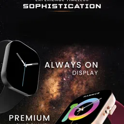 HAMMER Unisex Robust 1.96" AMOLED Biggest Display Bluetooth Calling Smart Watch image 2