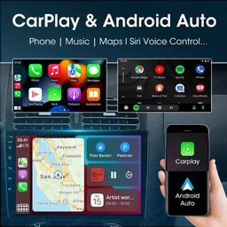 camfire 9 Inch Car Stereo Android 14 Touch Screen Music System Player Navigation Bluetooth Auto Android/Car Play Ram 4GB/ 32GB ROM Plug and Play image 3