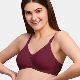 NAIDU HALL Full Coverage Seamless Cotton Bra-22