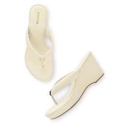 ROCIA By Regal Beige Women Casual High Wedges-picture-0