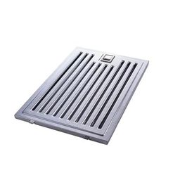 kirmani All in One SS Baffle Filter for Kitchen Chimney Standard Size (320 x 260 MM) Silver Pack of Two image 1