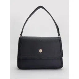 tommy hilfiger accessories Tommy Hilfiger Solid Blue Pu Handbag-picture-35