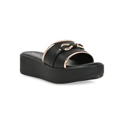ROCIA By Regal Black Women Casual Wedges-picture-33