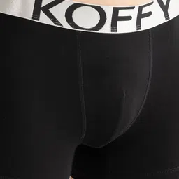 KOFFY Outer Elasticated Long Trunk KOFFY_KI28_LONG_TRUNK_BLK_1PC image 4