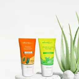 GEMBLUE BioCare Aloevera Face Wash & Papaya Face Wash 150ML (COMBO OF 2)-18