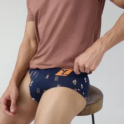 XYXX Men Printed Combed Cotton Splash Basic Briefs XYBRF198-picture-56