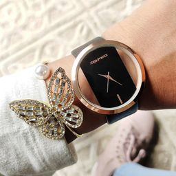 JOKER & WITCH Women Gold-Toned & Black Watch Gift Set JWBS605-picture-45